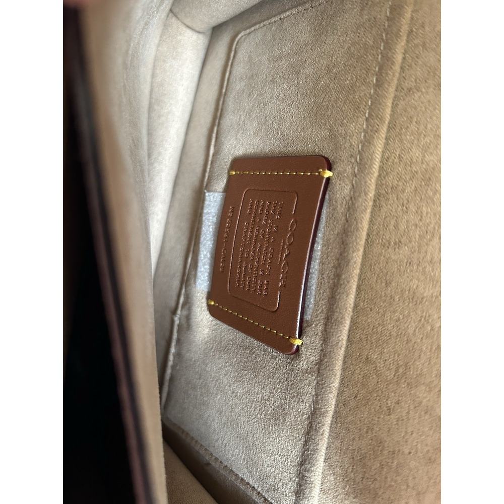Coach Klare Crossbody Bag Signature Canvas White Beige Colorblock 91019 - Picture 8 of 11